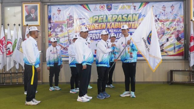 Bupati Tegal Lepas Kontingen Porprov: Bertanding dengan Berani, Pulang dengan Kebanggaan